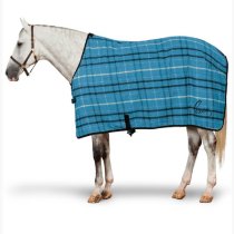Pessoa Wool Cooler Blue Plaid