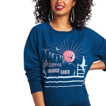 Ariat Paradise Ranch Crew Sweatshirt for Women M