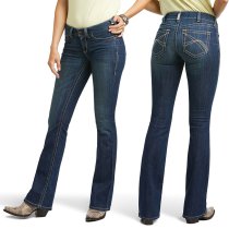 Ariat REAL Boot Cut Mid Rise Jeans Corinne