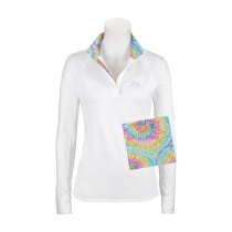 RJ Classics Maddie 37.5 English Show Shirt Tie Die