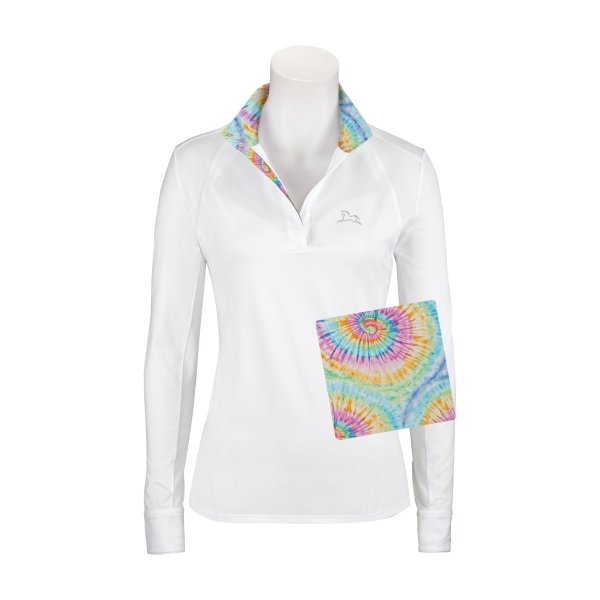 RJ Classics Maddie 37.5 English Show Shirt Tie Die