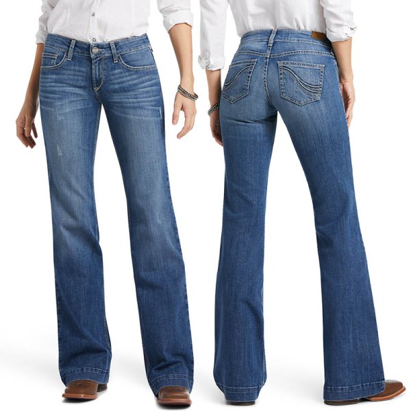 Ariat Trouser Jennifer Jeans Mid Rise 29S