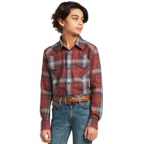 Ariat Haddison Retro Snap Shirt for Boys M