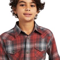 Ariat Haddison Retro Snap Shirt for Boys M