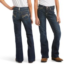Ariat Girls Kimberly Wide Leg Trouser Jeans 8