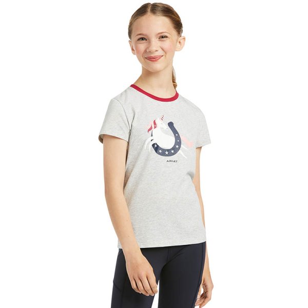 Ariat Unicorn Moon T-Shirt for Girls S