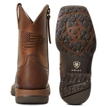 Ariat Anthem Patriot Kids Western Boots Easy Fit 9