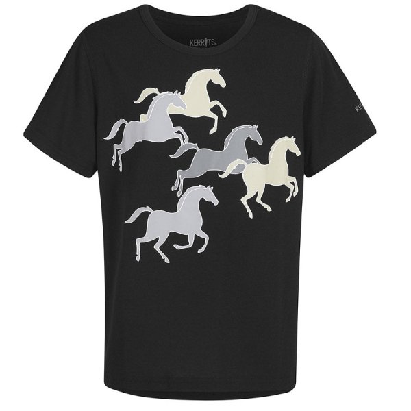 Kerrits Kids Playful Ponies Tee - Black