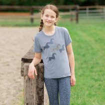 Kerrits Kids Playful Ponies Tee - Oxford