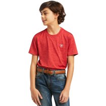 Ariat Charger Vertical Flag Boys Tee