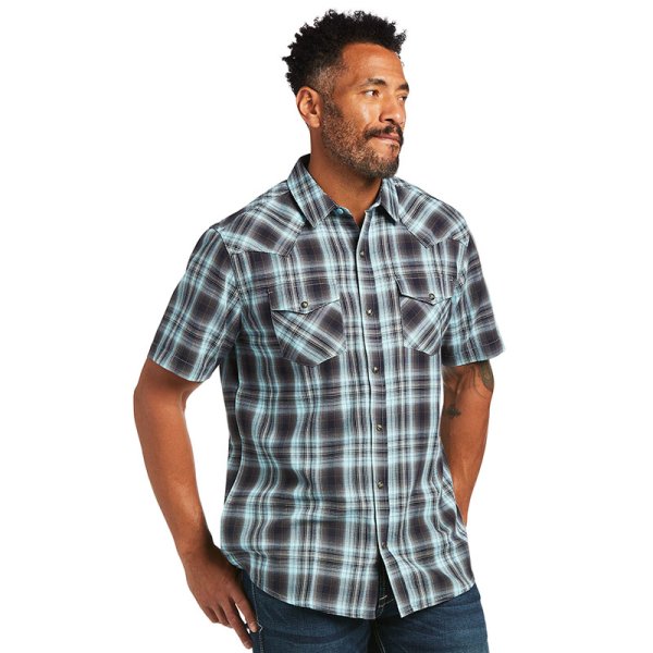 Ariat Henrick Retro Short Sleeve Snap Shirt