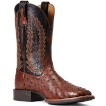 Ariat Quantum Primo Western Boots in Full Quill Ostrich