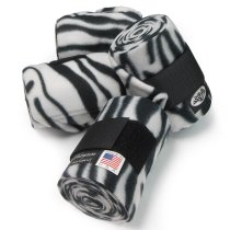 Champion Fleece Polo Wraps Zebra