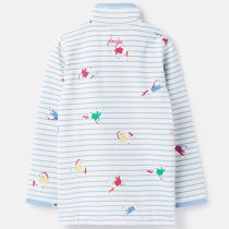 Joules Fairdale Printed Half Zip Sweatshirt for Girls 9