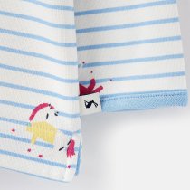 Joules Fairdale Printed Half Zip Sweatshirt for Girls 9