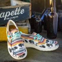 Ariat Hilo Shoes in Buffalo Print