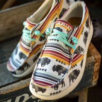 Ariat Hilo Shoes in Buffalo Print