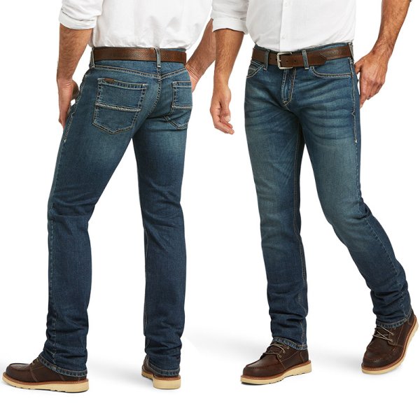 Men’s clothing from Ariat and Cinch – jeans, shirts, outerwear, and casual styles from Tack Room Inc.