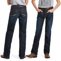 Ariat B5 Slim Esteban Stackable Straight Leg Jeans for Boys