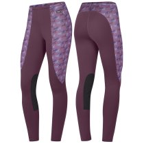 Kerrits Kids Performance Tights Magenta Playful Ponies