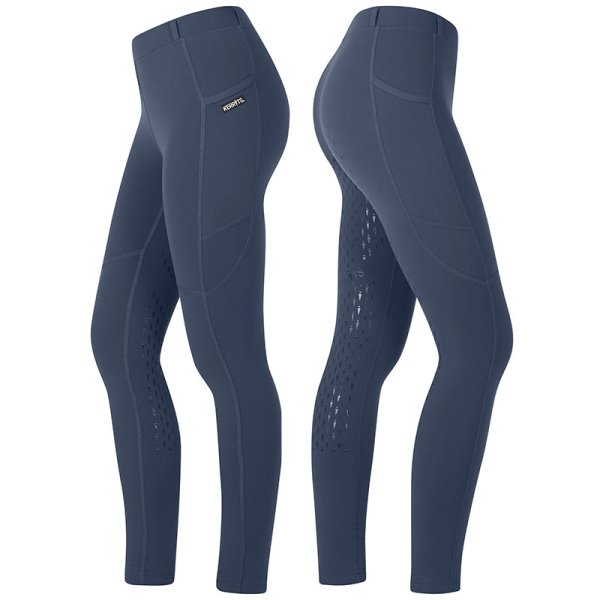 Kerrits Kids Ice Fil Full Seat Tech Tights Admiral