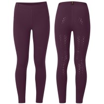 Kerrits Kids Ice Fil Full Seat Tech Tights Raisin XS, S