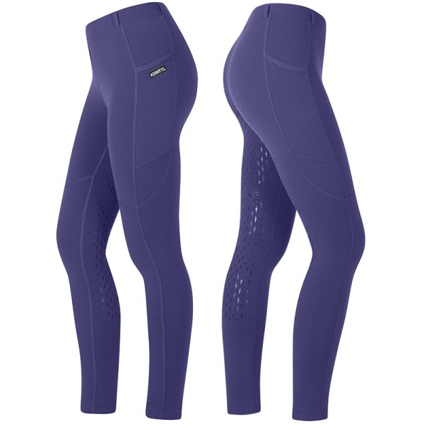 Kerrits Kids Ice Fil Full Seat Tech Tights Aurora