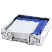Equestrian Cocktail Napkin Box by Arthur Court