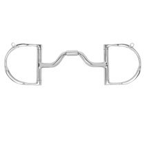 Myler Medium Dee with Hooks and Medium Wide Low Ported Barrel