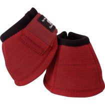 Classic Equine Dyno No-Turn Bell Boots - Crimson
