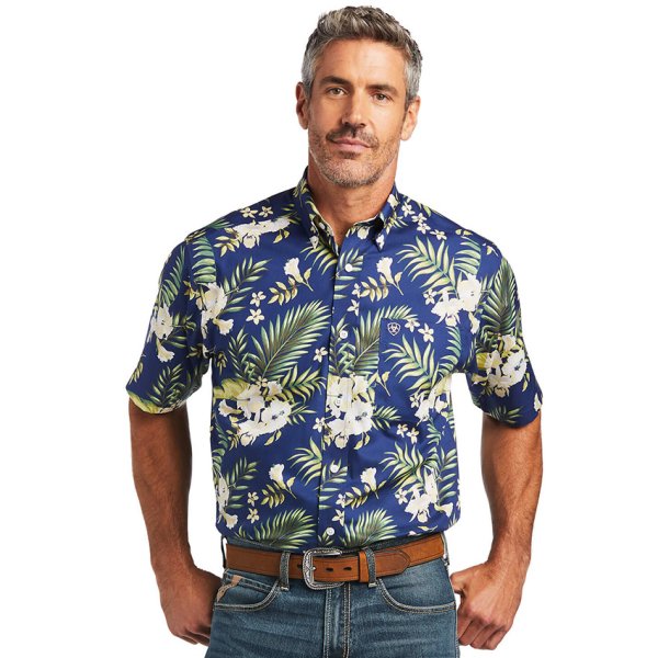 Ariat Wrinkle Free Ephraim Classic Fit Shirt for Men M & L