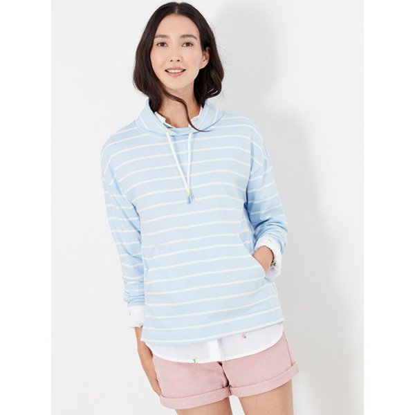 Joules Harlton Stripe Funnel Neck Sweatshirt 6
