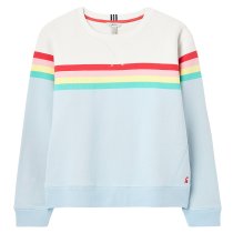 Joules Monique Sweatshirt in Engineered Multi Stripe