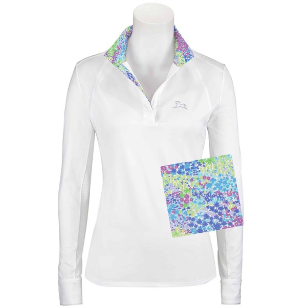 RJ Classics Maddie 37.5 English Show Shirt Preppy Floral