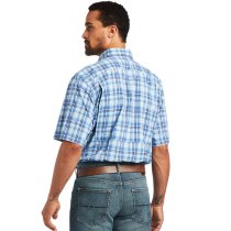 Ariat VentTEK Classic Fit Shirt in Dutch Blue Plaid M