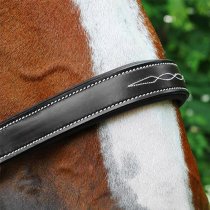 Black Oak Willow Leather Halter