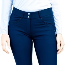 KL Select Gabrielle Full Seat Breeches Navy