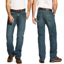 Ariat Rebar M4 Relaxed DuraStretch Basic Boot Cut Jeans
