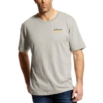Ariat Rebar Cotton Strong Logo T-Shirt for Men