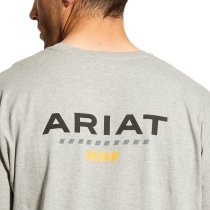Ariat Rebar Cotton Strong Logo T-Shirt for Men