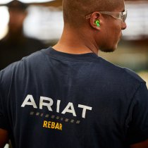 Ariat Rebar Cotton Strong Logo T-Shirt for Men