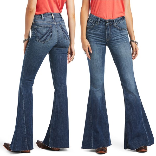 Ariat REAL Kalani High Rise Extreme Flare Jeans