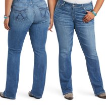 Ariat REAL Allessandra Mid Rise Boot Cut Jeans