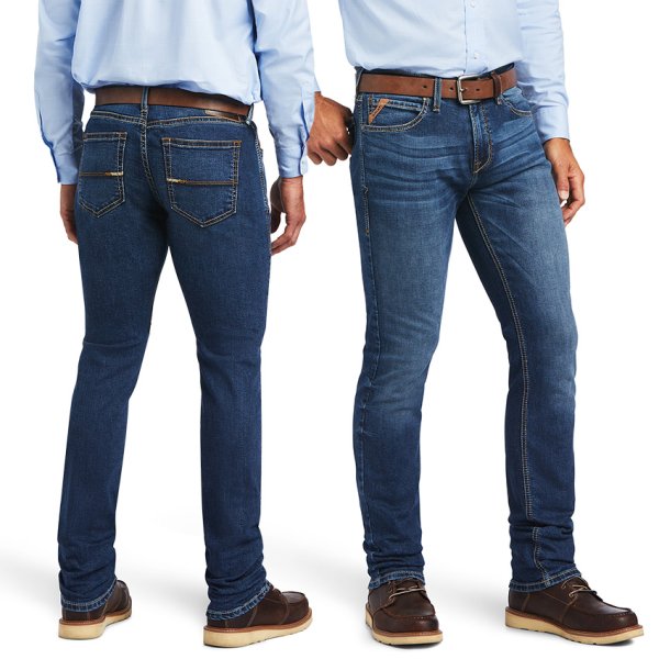 Ariat M8 Modern TekStretch Bodine Slim Leg Mens Jeans