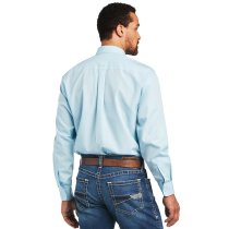 Ariat Wrinkle Free Solid Pinpoint Oxford Classic Fit Shirt