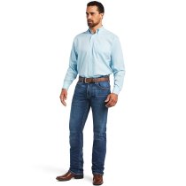 Ariat Wrinkle Free Solid Pinpoint Oxford Classic Fit Shirt