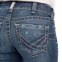 Ariat REAL Raquel Mid Rise Boot Cut Jeans