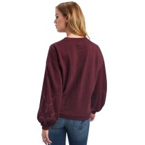 Ariat Stitched Crew Sweatshirt for Women S