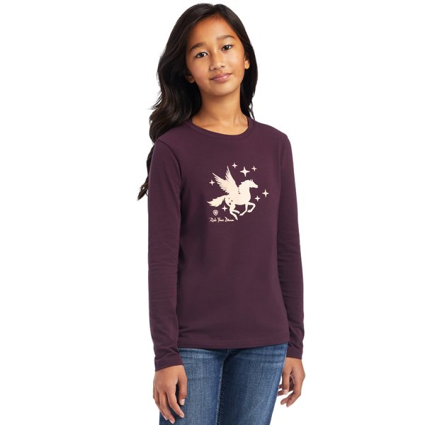 Ariat Girls Dream Long Sleeve T-Shirt M