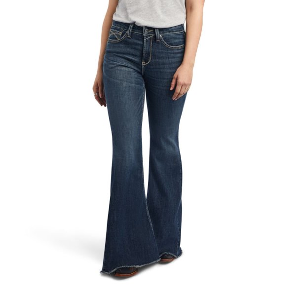Ariat REAL Ladies High Rise Zinnia Extreme Flair Jeans